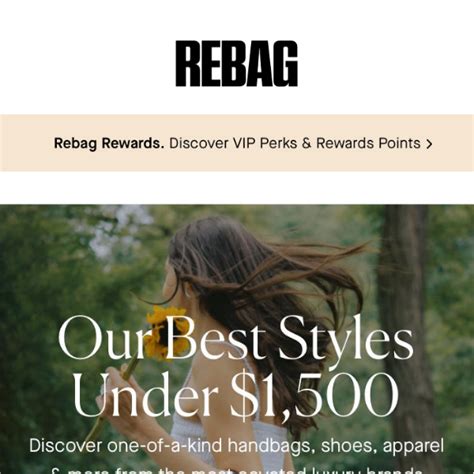 The best Rebag promo code available is SPRING20. . Rebag promo code retailmenot